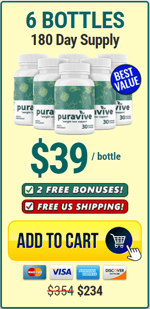 Puravive deit pills 6 Bottle